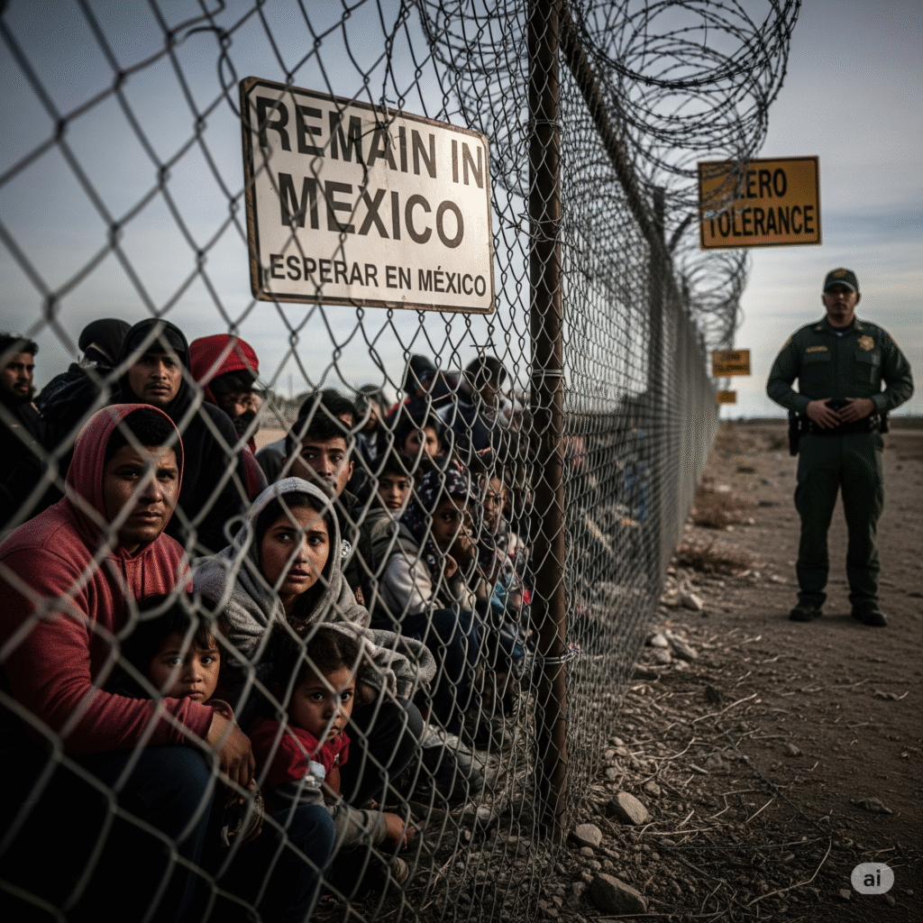 Illegal Border Crossings (Remain in Mexico) (Zero Tolerance)